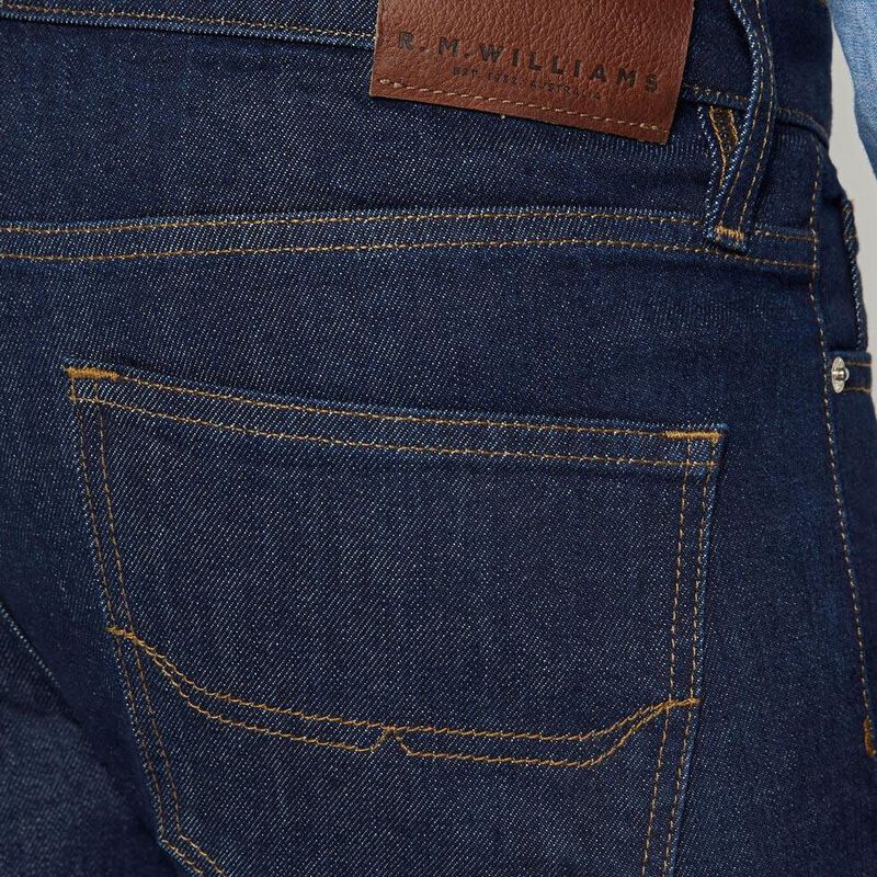 R.M. Williams Victor Slim Fit Rinse Wash Jean image number 3